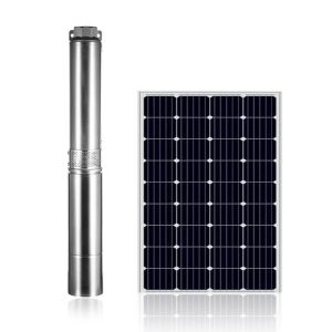 Solar DC Submersible Pump 1000W-Max Head 54m